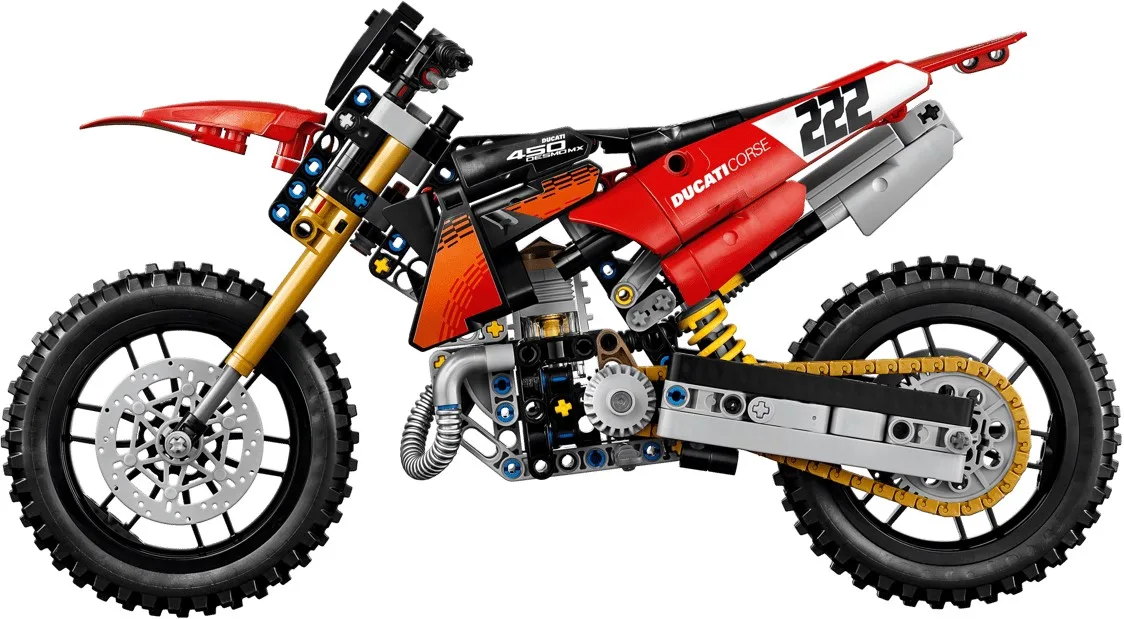 Конструктор LEGO Technic Мотоцикл Ducati Desmo450 MX Factory (42238) — фото 2