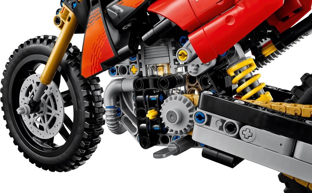 Конструктор LEGO Technic Мотоцикл Ducati Desmo450 MX Factory (42238) — фото 5