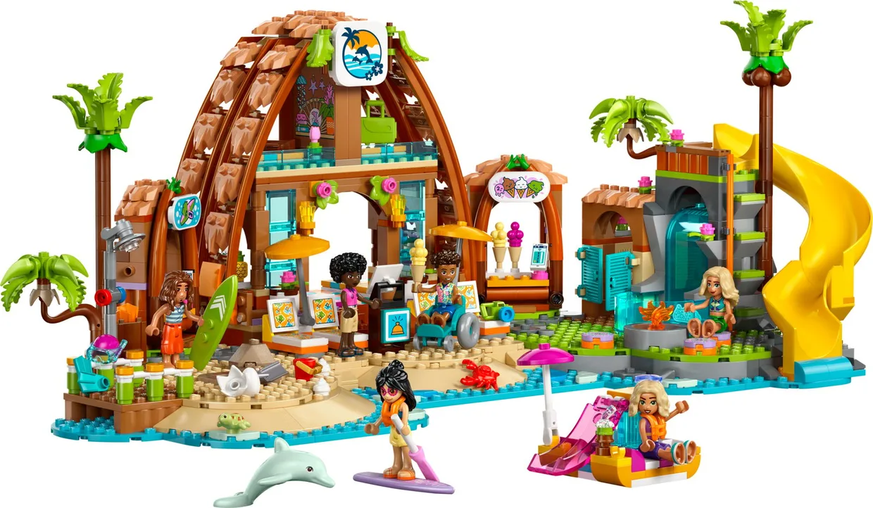 Конструктор LEGO Friends Пляжный курорт для семейного отдыха (42673)