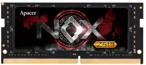 Оперативная память Apacer NOX DDR4 SO-DIMM 16GB/3200 Black (A4S16G32CLYBDAA-1)
