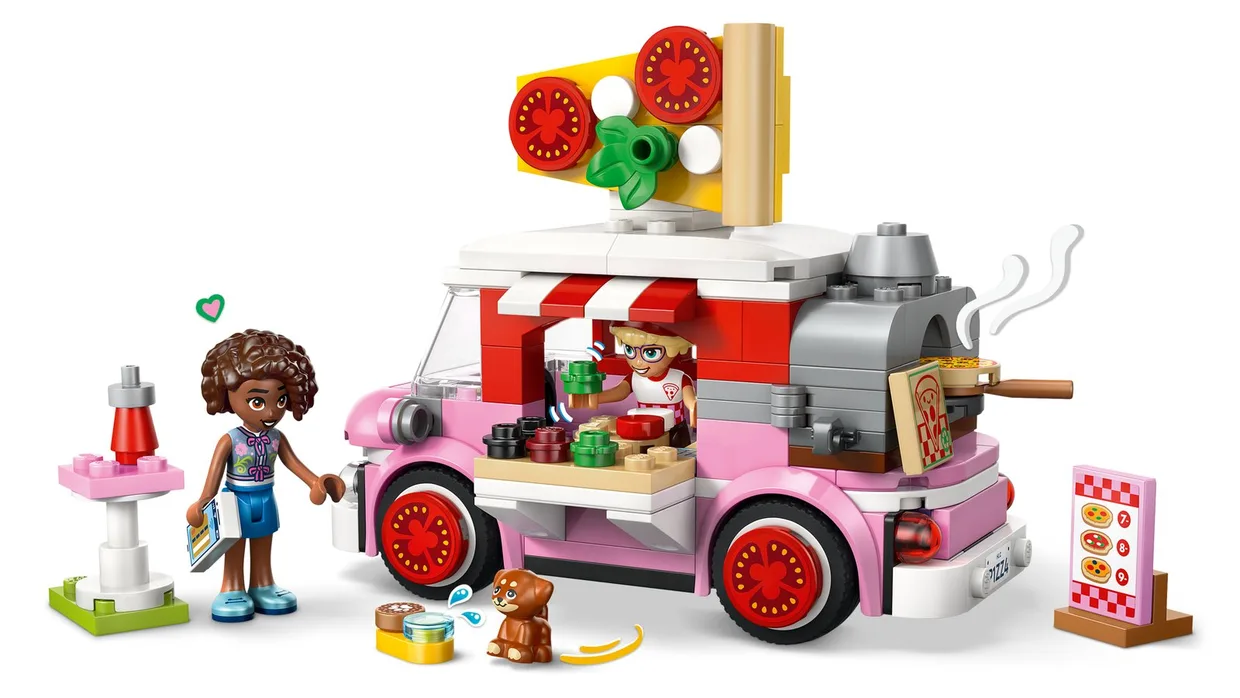Конструктор LEGO Friends Грузовик с пиццей (42694) — фото 4