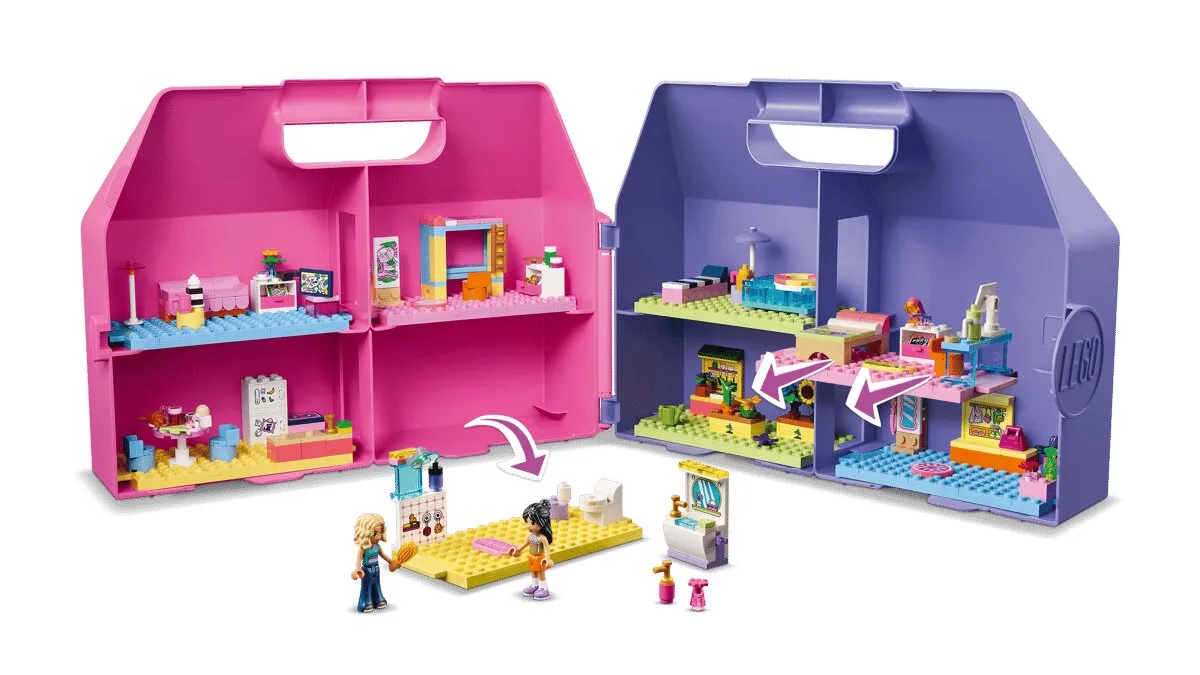 Конструктор LEGO Friends Ляльковий будиночок-валіза для творчої гри (42697) — фото 2