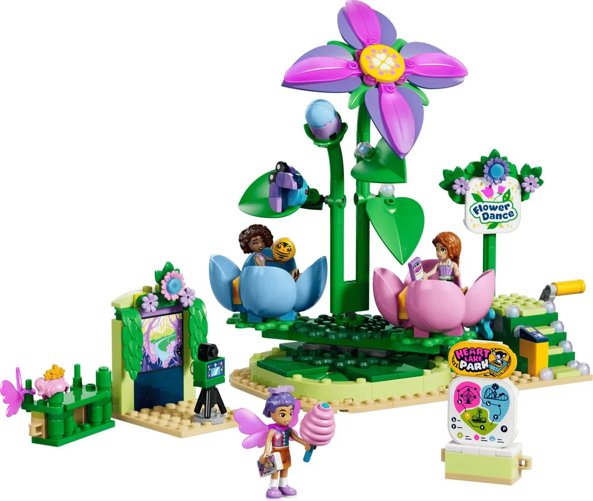 Конструктор LEGO Friends Карусель с цветами и чашками и сказочная фотобудка (42702)