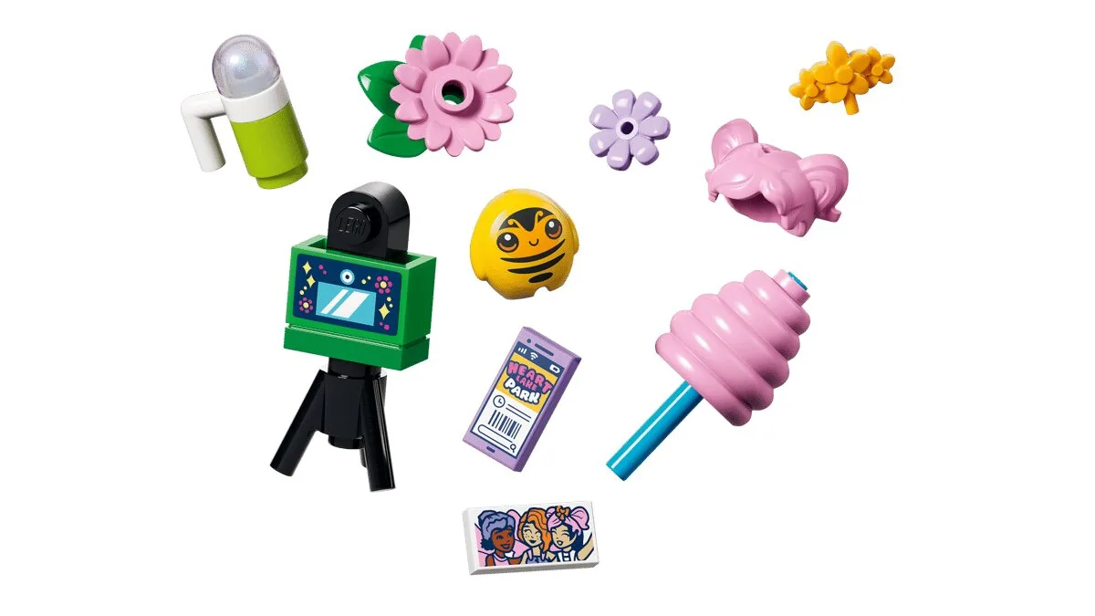 Конструктор LEGO Friends Карусель с цветами и чашками и сказочная фотобудка (42702) — фото 3