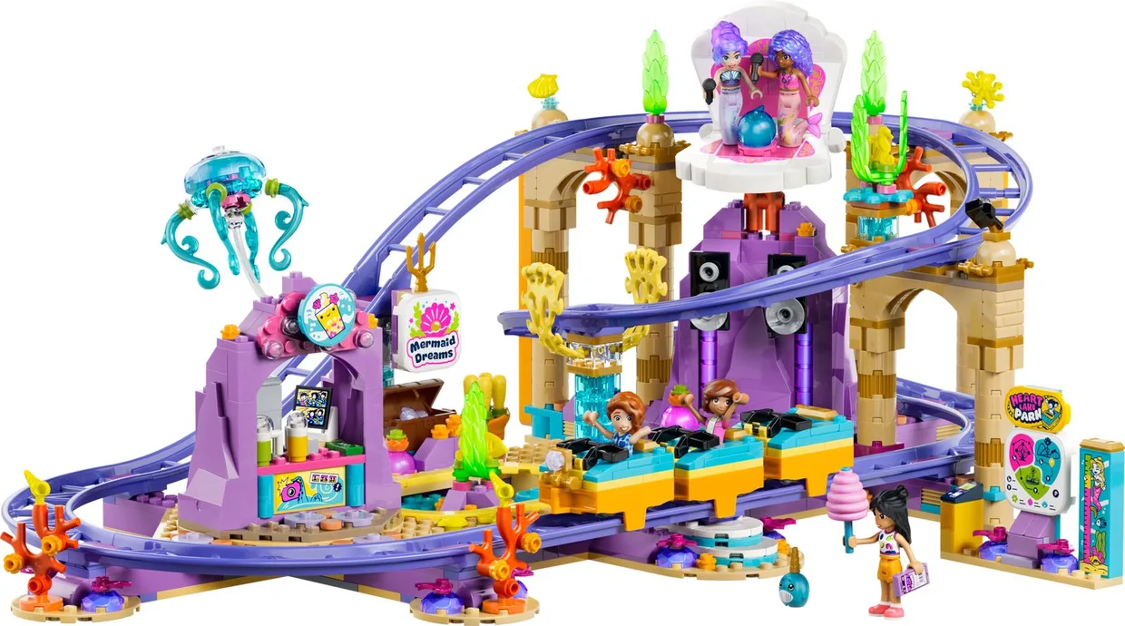 Конструктор LEGO Friends Американські гірки з русалками (42703)