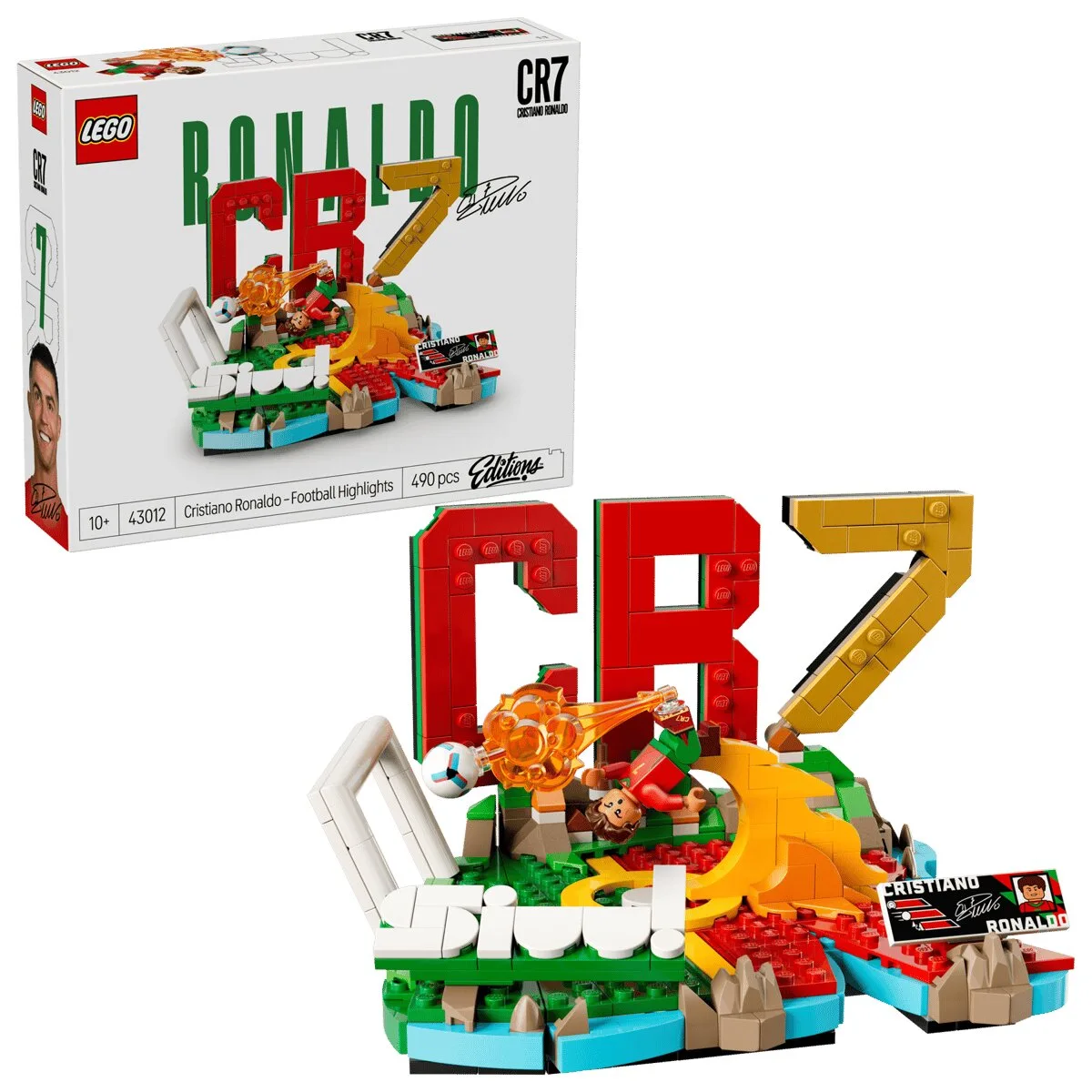 Конструктор LEGO Editions Криштиану Роналду — лучшие футбольные моменты (43012) — фото 9