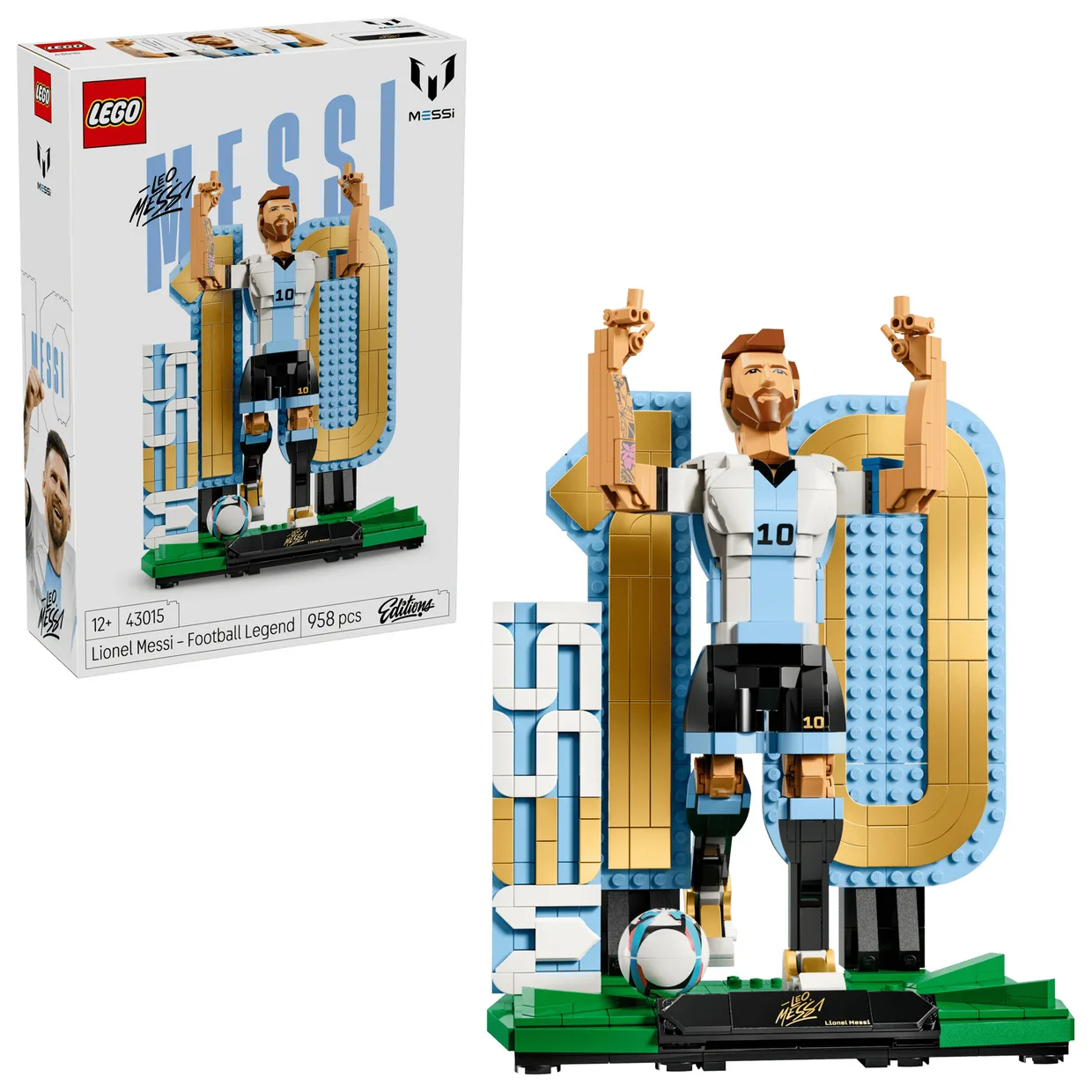 Конструктор LEGO Editions Лионель Месси — легенда футбола (43015) — фото 7