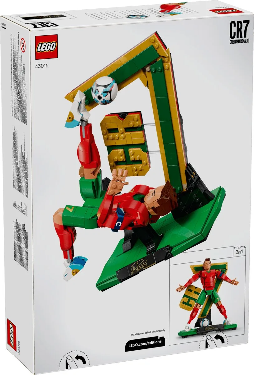 Конструктор LEGO Editions Криштиану Роналду — легенда футбола (43016) — фото 9