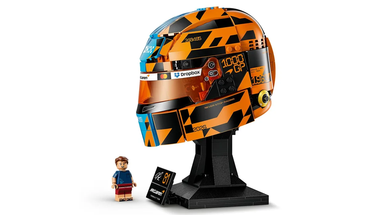 Конструктор LEGO Editions Formula 1 Шлем Оскара Пиастри McLaren (43017) — фото 4