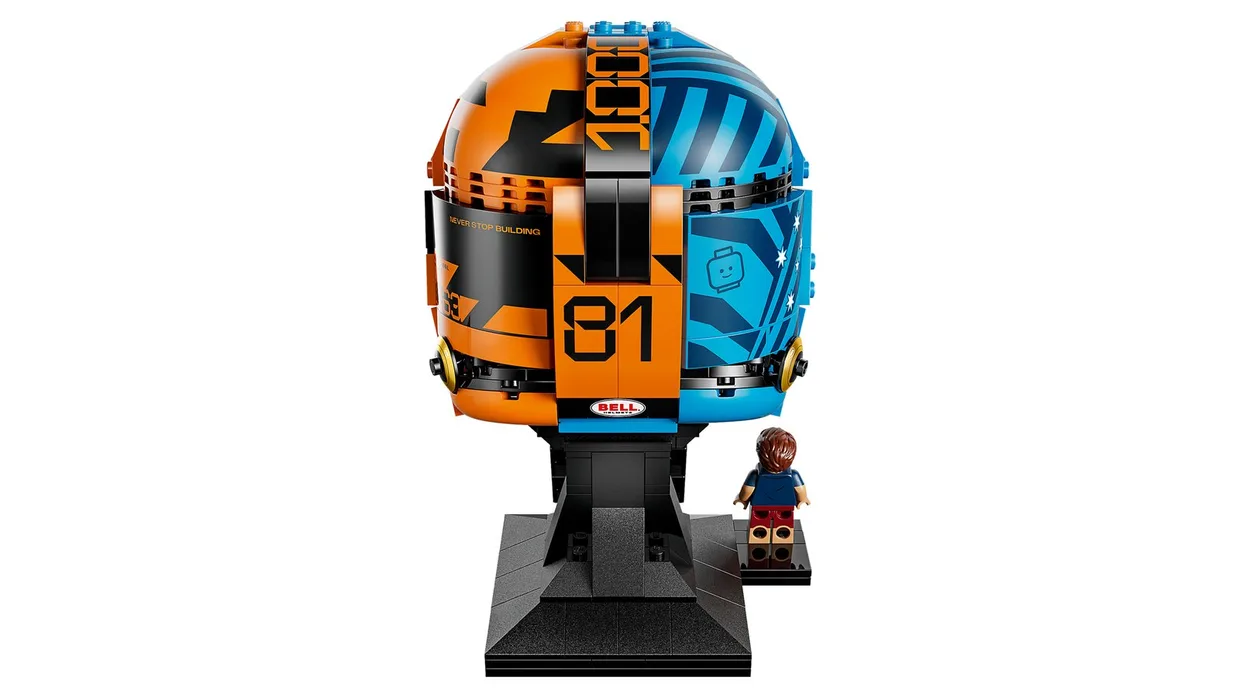 Конструктор LEGO Editions Formula 1 Шлем Оскара Пиастри McLaren (43017) — фото 5