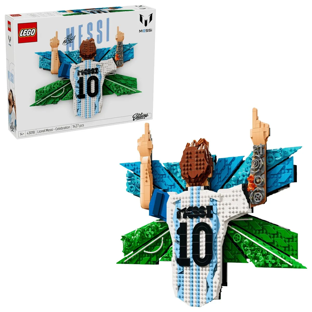 Конструктор LEGO Editions Ліонель Мессі — святкування (43018) — фото 9