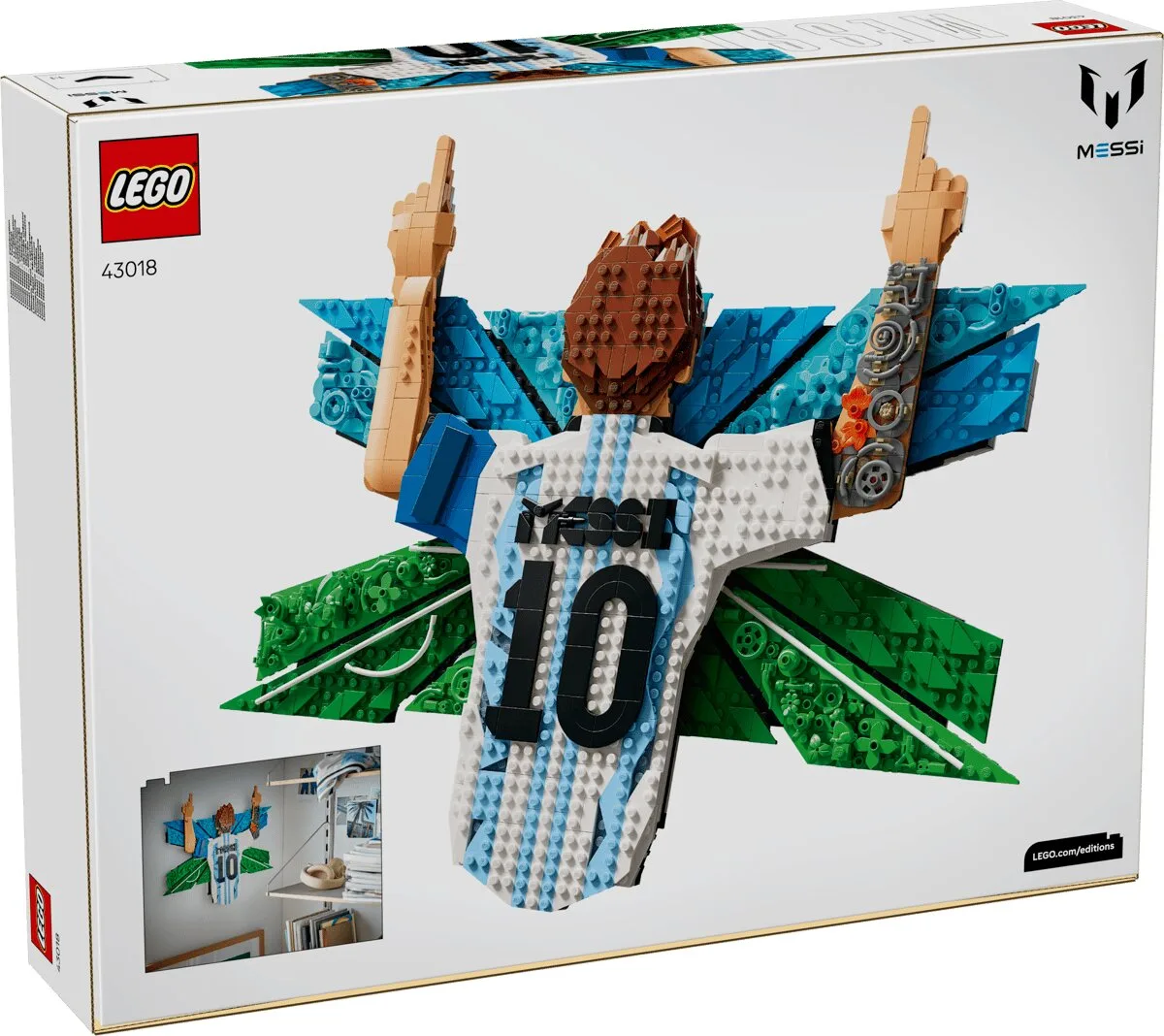 Конструктор LEGO Editions Ліонель Мессі — святкування (43018) — фото 10