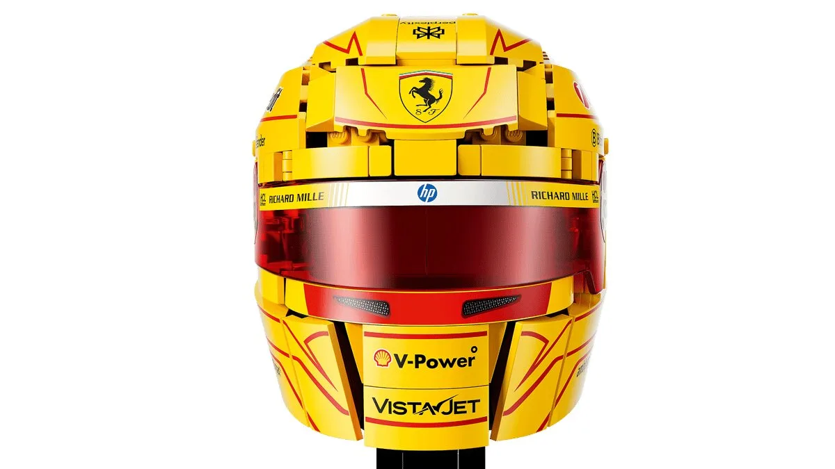 Конструктор LEGO Editions Formula 1 Шолом Льюїса Гамільтона Scuderia Ferrari HP (43022) — фото 2