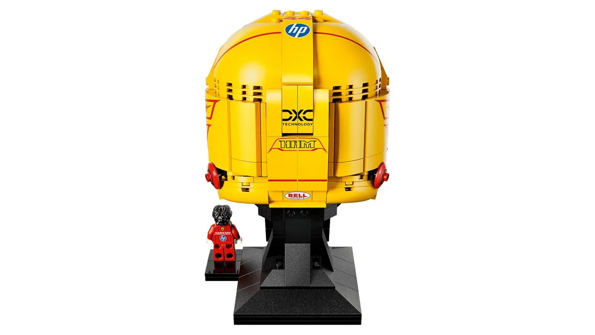 Конструктор LEGO Editions Formula 1 Шолом Льюїса Гамільтона Scuderia Ferrari HP (43022) — фото 4