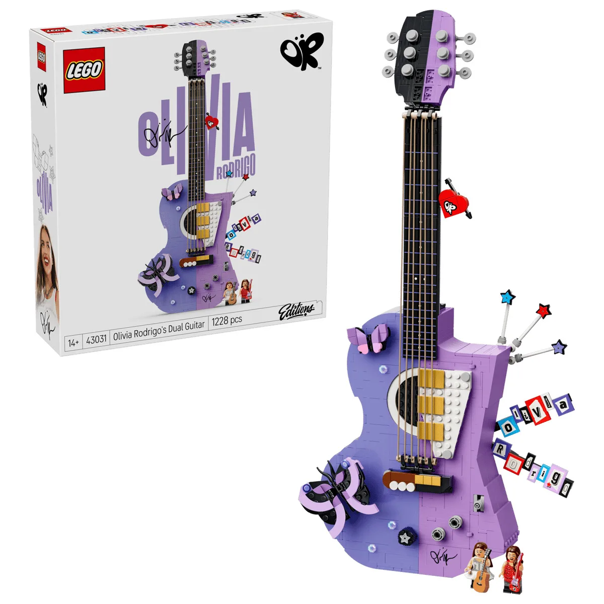 Конструктор LEGO Editions Music Двойная гитара Оливии Родриго (43031) — фото 7