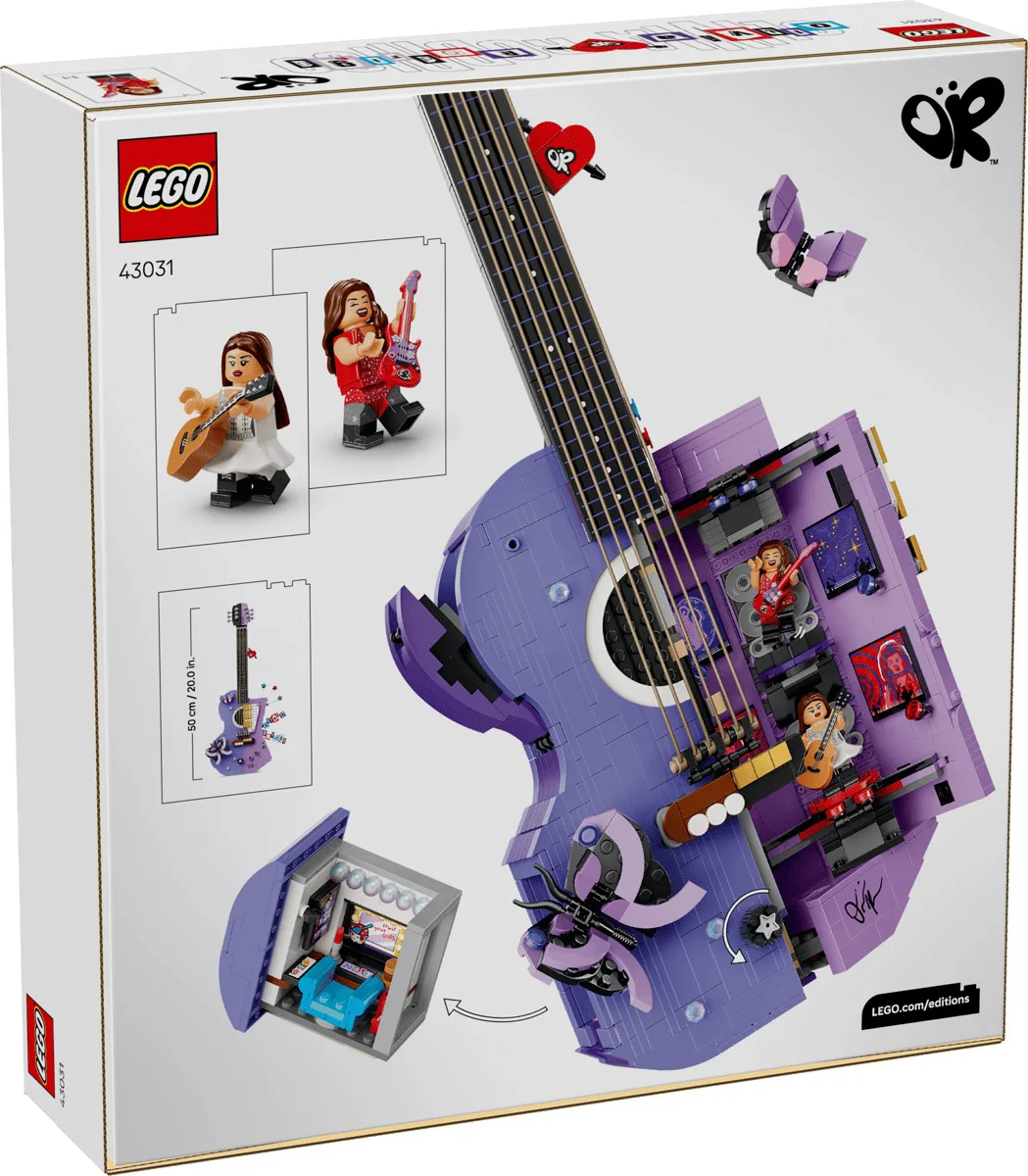Конструктор LEGO Editions Music Двойная гитара Оливии Родриго (43031) — фото 8