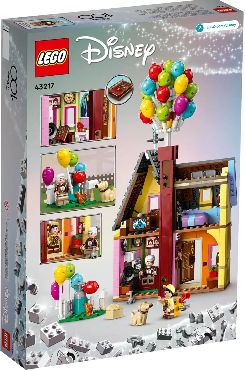 Конструктор LEGO Disney Pixar Дом из мультфильма «Вверх» (43217) — фото 9