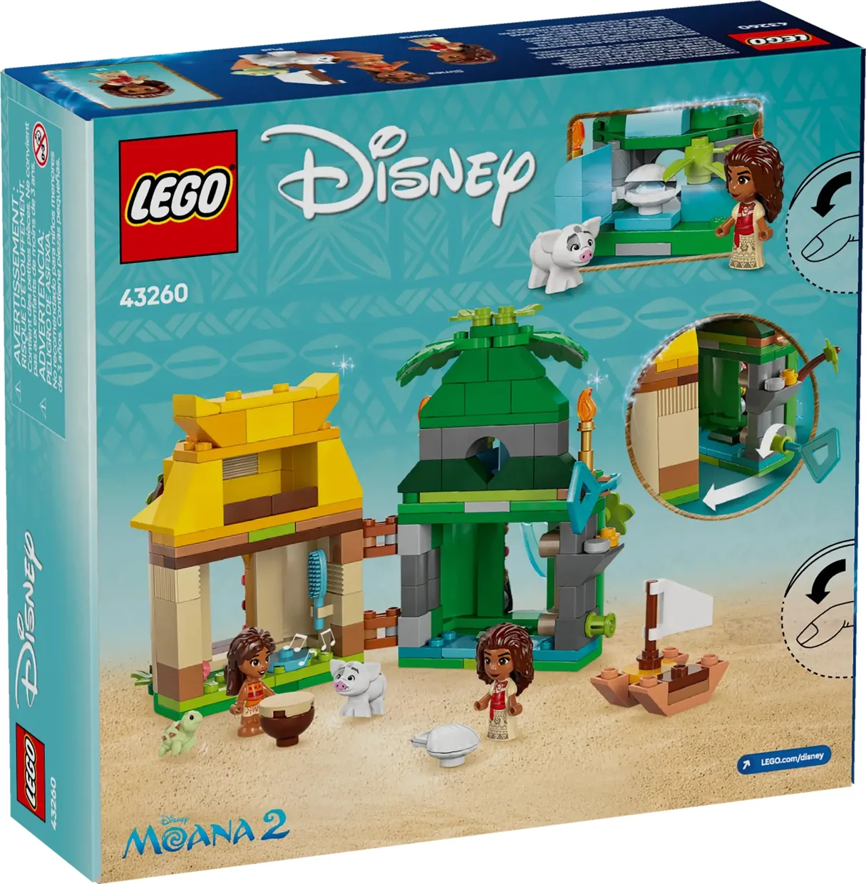 Конструктор LEGO Disney Princess Островные развлечения Моаны (43260) — фото 12