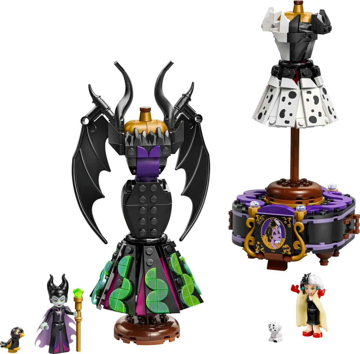 Конструктор LEGO Disney Платья Малефисенты и Круэллы де Виль (43262)