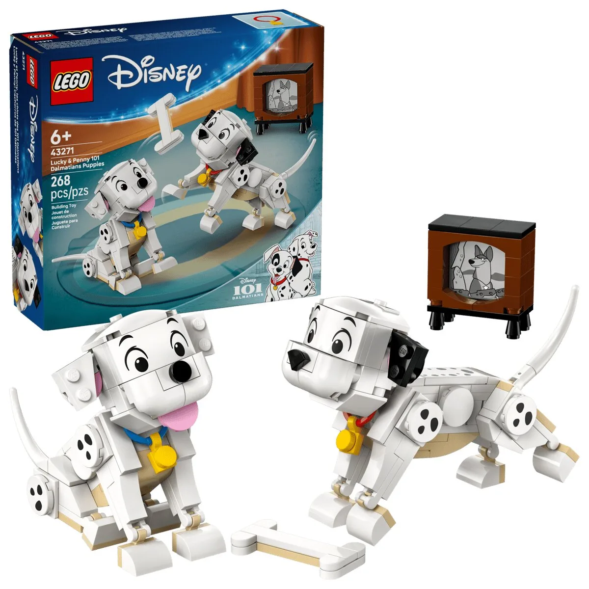 Конструктор LEGO Disney Цуценята Лакі та Пенні з «101 далматинця» (43271) — фото 8