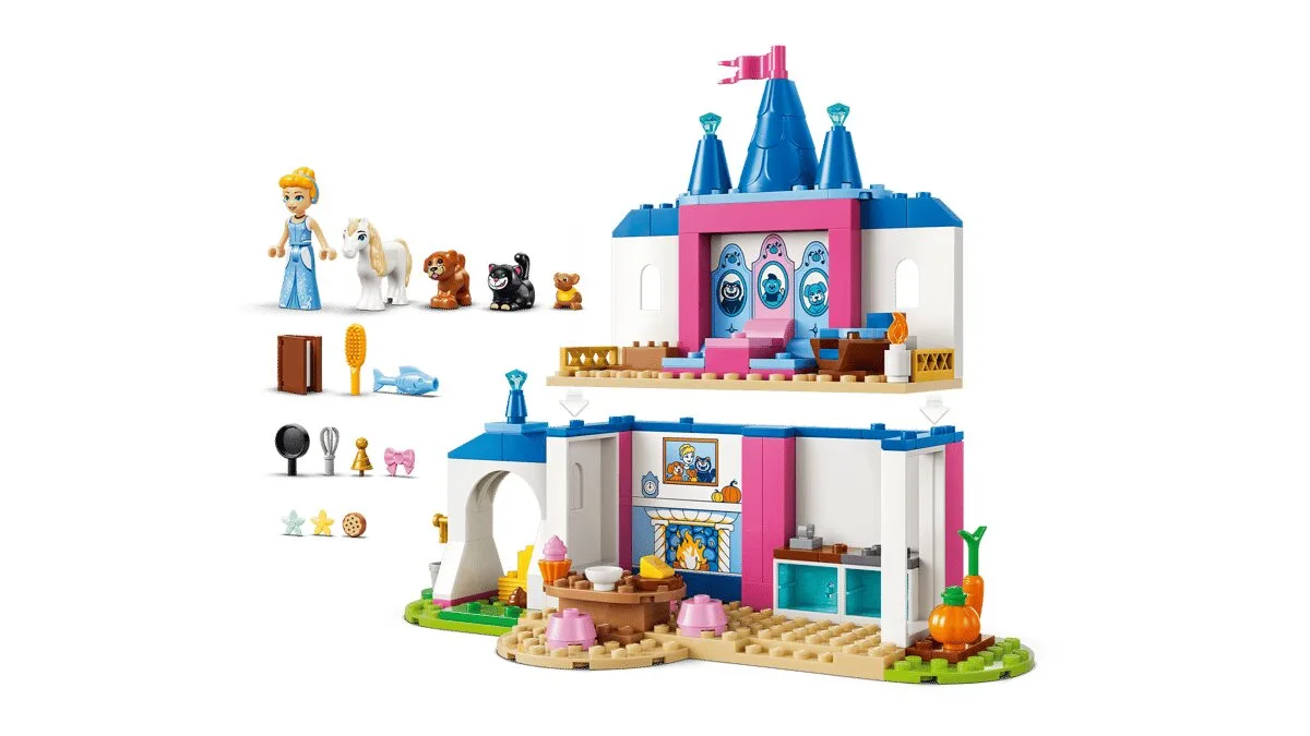 Конструктор LEGO Disney Princess Замок Золушки и её друзей-животных (43283) — фото 2