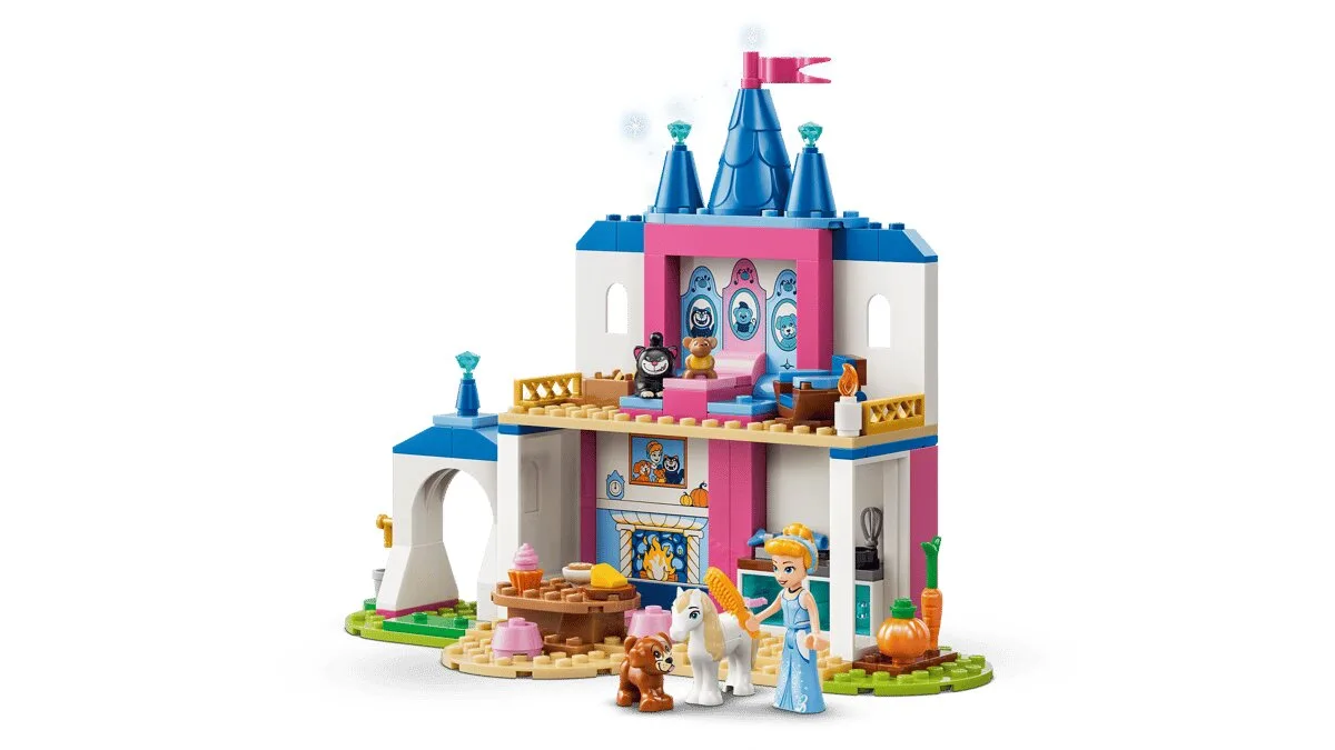 Конструктор LEGO Disney Princess Замок Золушки и её друзей-животных (43283) — фото 3