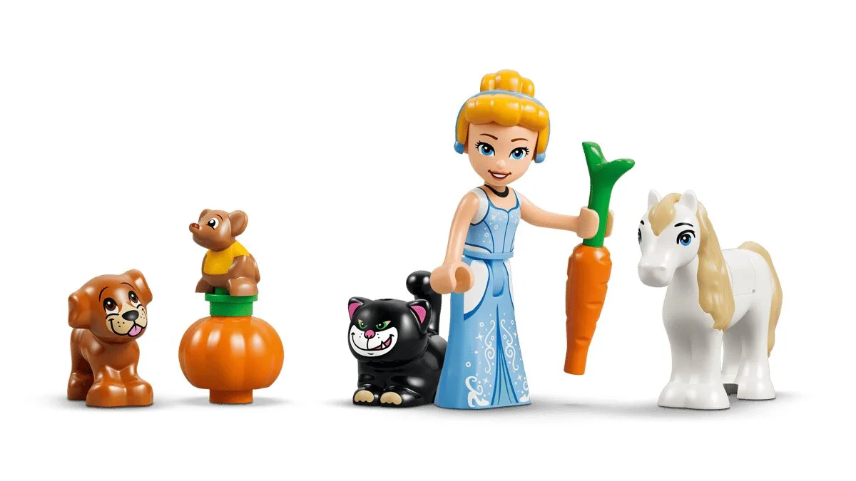 Конструктор LEGO Disney Princess Замок Золушки и её друзей-животных (43283) — фото 4