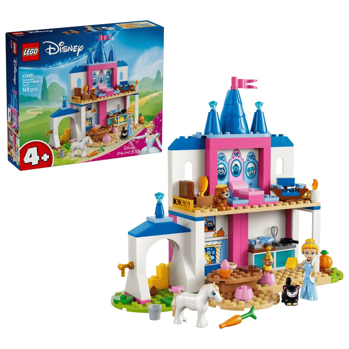 Конструктор LEGO Disney Princess Замок Золушки и её друзей-животных (43283) — фото 10