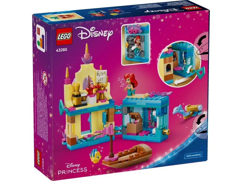Конструктор LEGO Disney Princess Волшебный мини-дворец Ариэль (43285) — фото 9