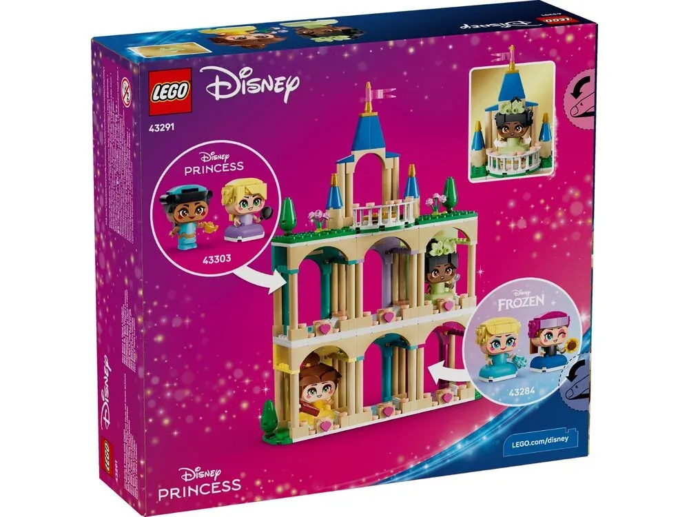 Конструктор LEGO Disney Princess Мини-принцессы Белль и Тиана с замком (43291) — фото 8