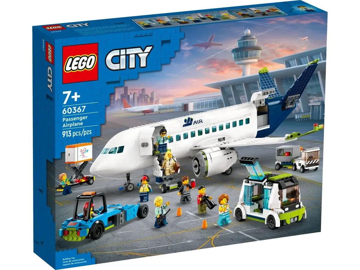 Конструктор LEGO City Пасажирський літак (60367) — фото 8