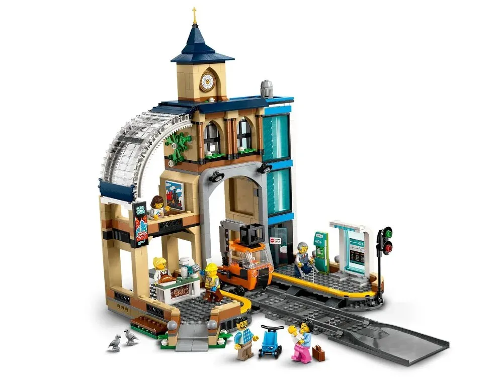 Конструктор LEGO City Центральный железнодорожный вокзал (60469)