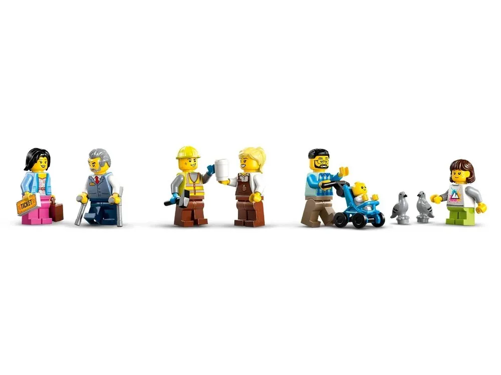 Конструктор LEGO City Центральный железнодорожный вокзал (60469) — фото 3