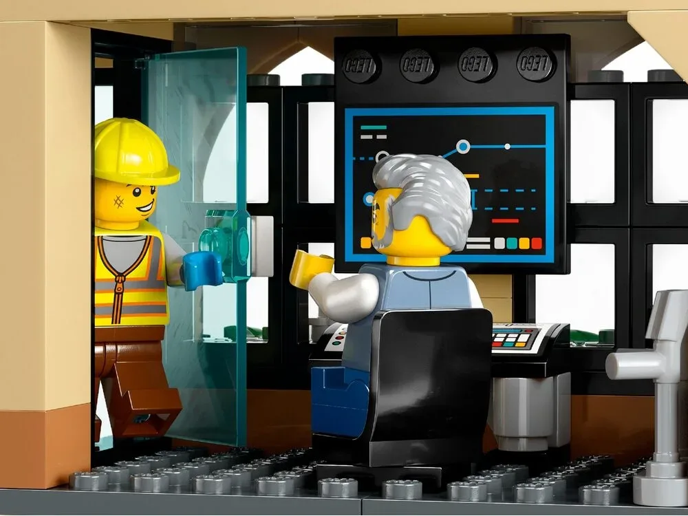 Конструктор LEGO City Центральный железнодорожный вокзал (60469) — фото 4