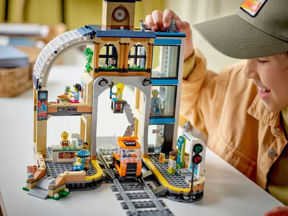Конструктор LEGO City Центральный железнодорожный вокзал (60469) — фото 7