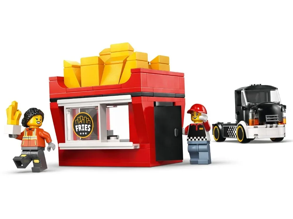 Конструктор LEGO City Вантажівка з картоплею фрі (60488) — фото 5
