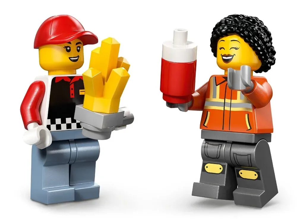 Конструктор LEGO City Вантажівка з картоплею фрі (60488) — фото 6