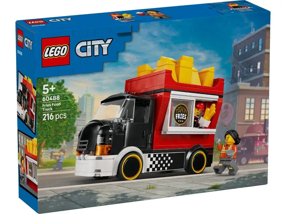 Конструктор LEGO City Вантажівка з картоплею фрі (60488) — фото 8
