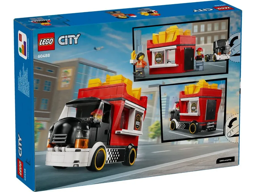Конструктор LEGO City Вантажівка з картоплею фрі (60488) — фото 9