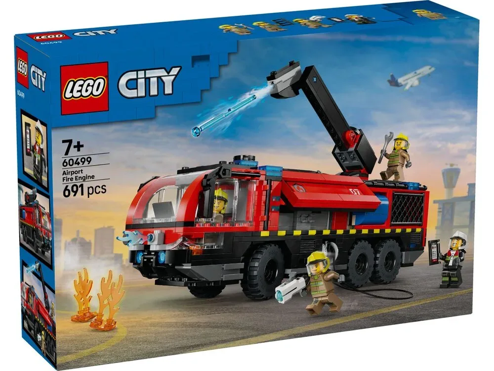 Конструктор LEGO City Пожежна машина аеропорту (60499) — фото 9