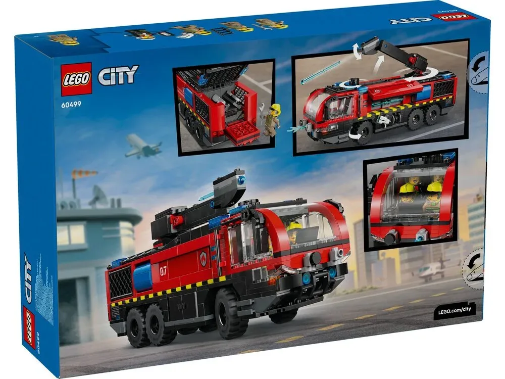 Конструктор LEGO City Пожежна машина аеропорту (60499) — фото 10