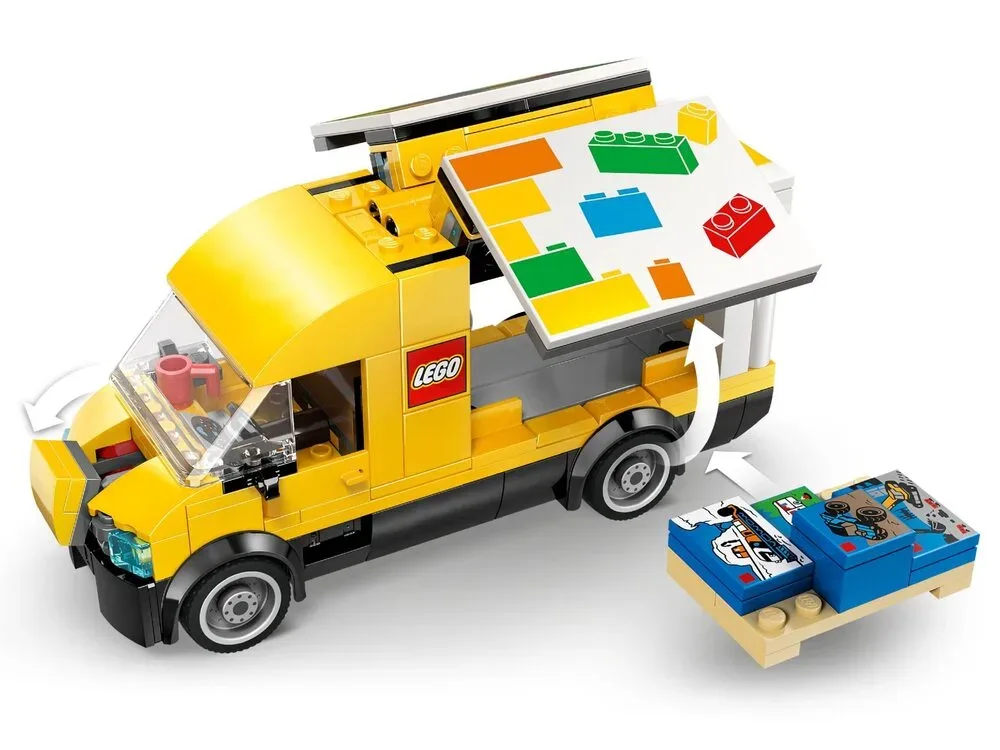 Конструктор LEGO City Фургон LEGO (60500) — фото 4