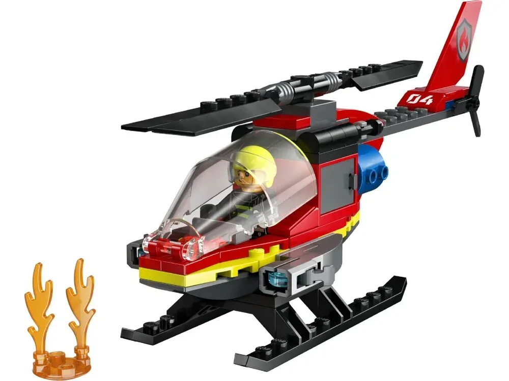 Конструктор LEGO City Пожежний рятувальний гелікоптер (60411)