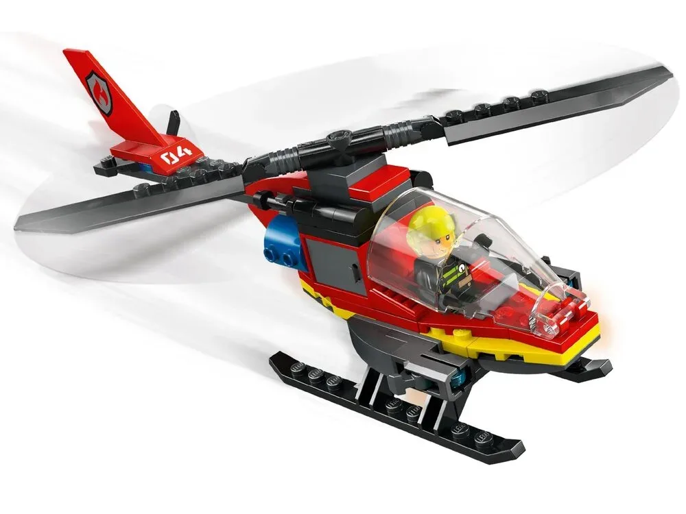Конструктор LEGO City Пожежний рятувальний гелікоптер (60411) — фото 3