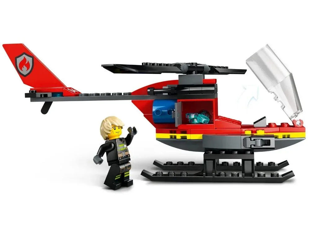 Конструктор LEGO City Пожежний рятувальний гелікоптер (60411) — фото 4