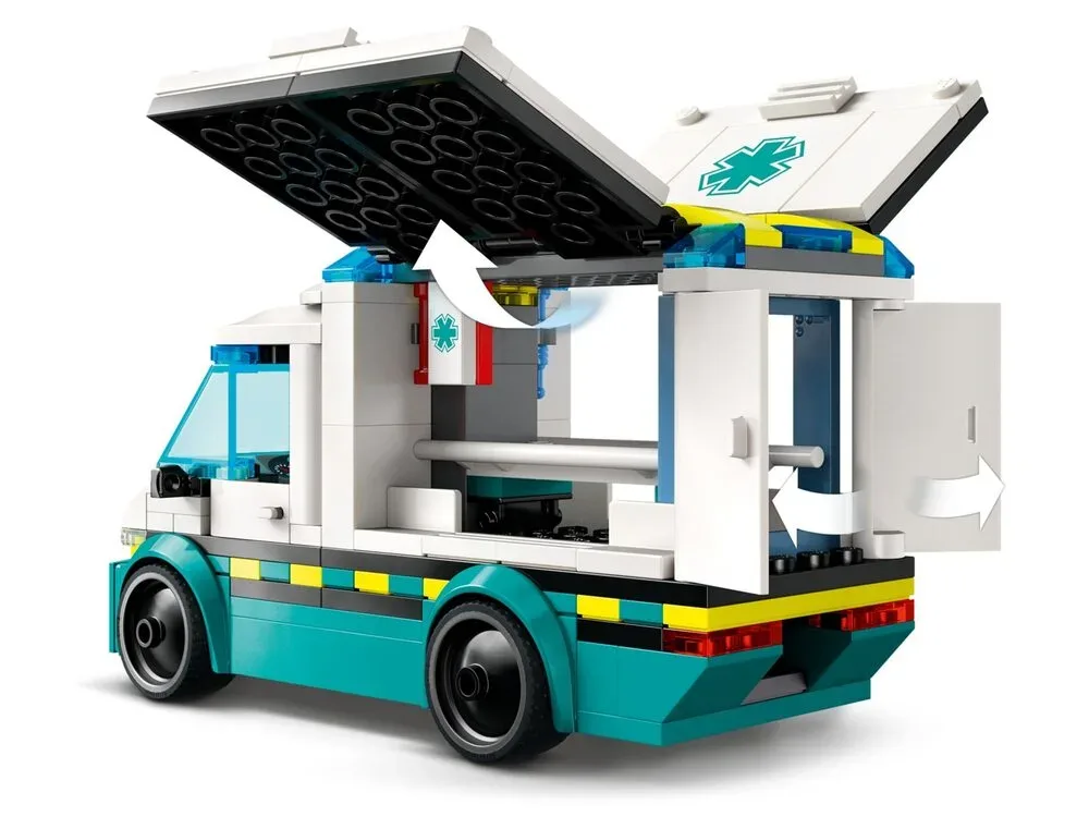 Конструктор LEGO City Швидка допомога (60451) — фото 4