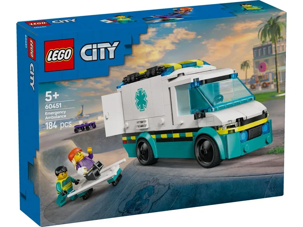 Конструктор LEGO City Швидка допомога (60451) — фото 8