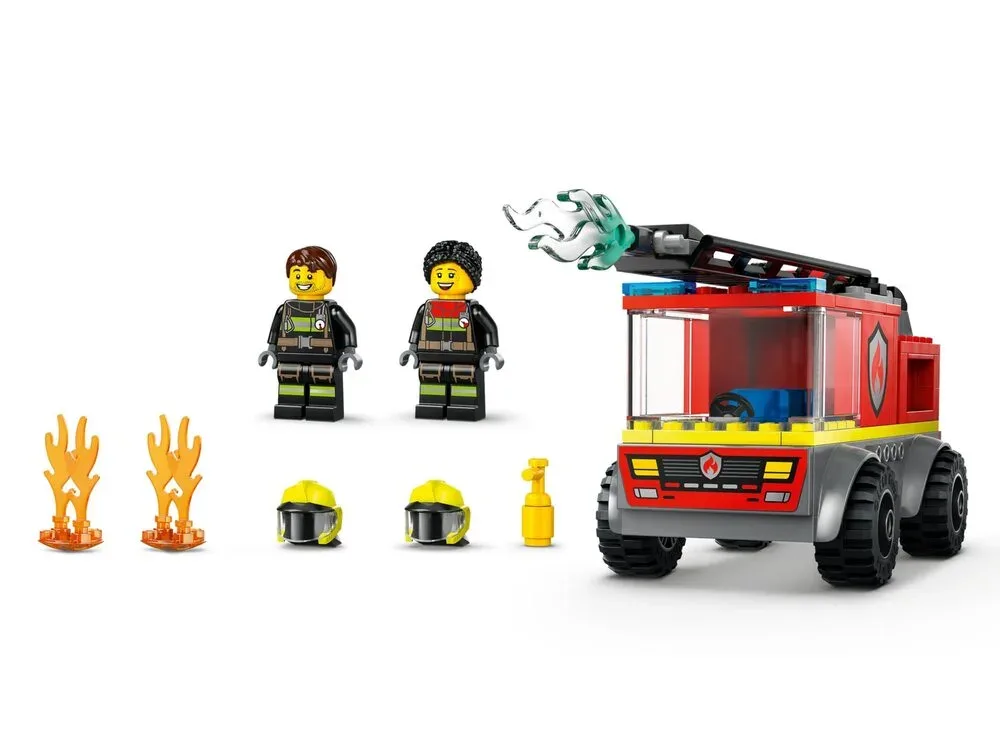 Конструктор LEGO City Пожарная машина с лестницей (60463) — фото 3