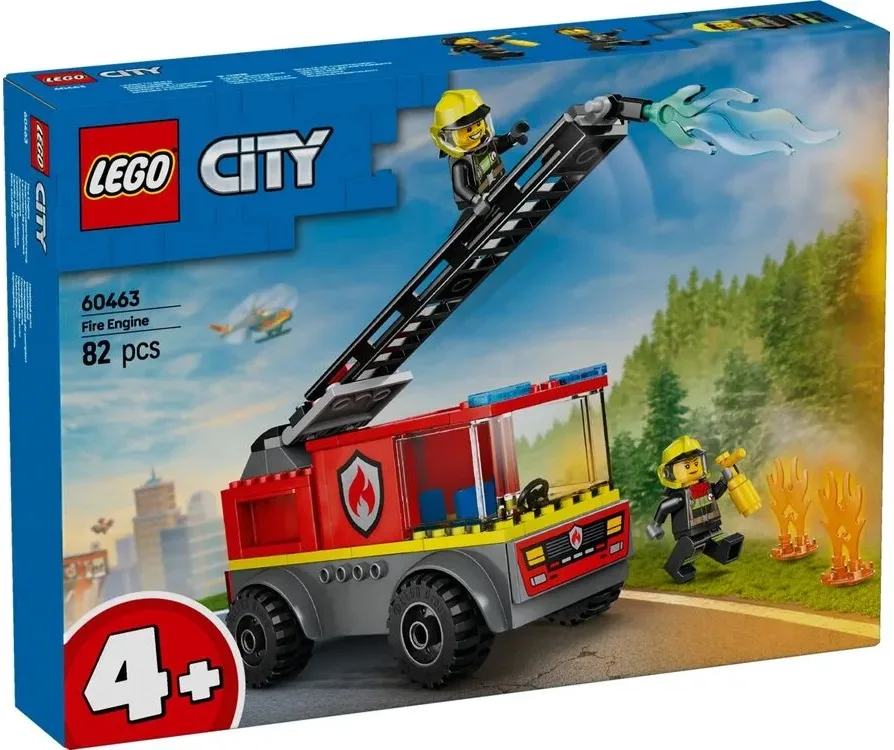 Конструктор LEGO City Пожарная машина с лестницей (60463) — фото 6