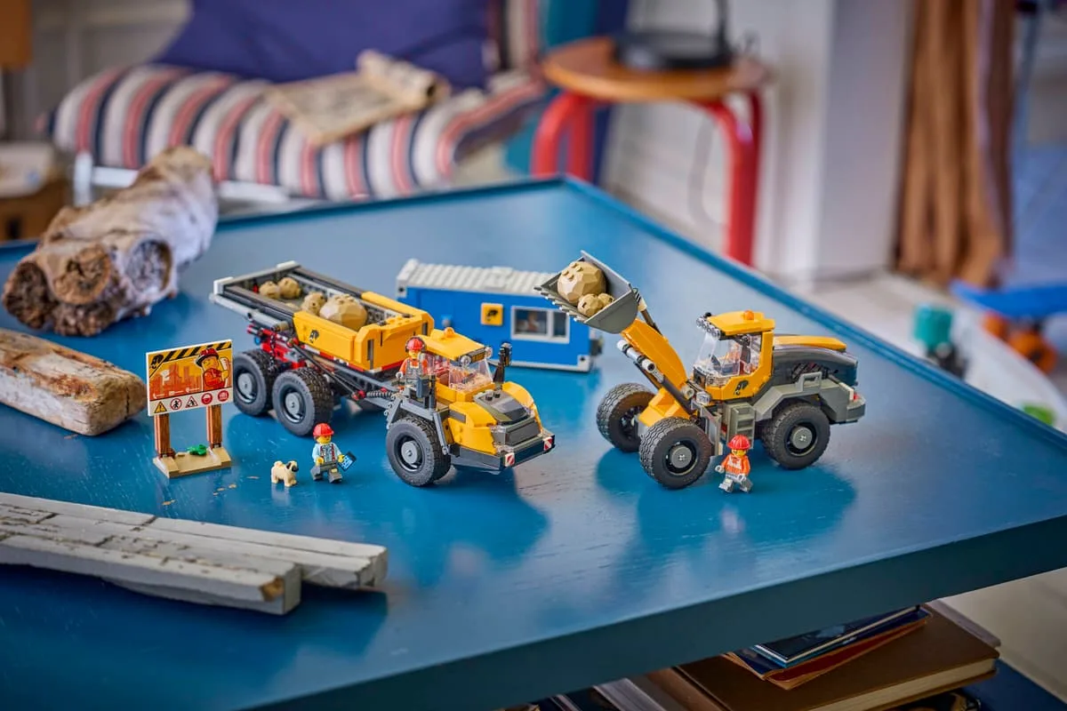 Конструктор LEGO City Самосвал и фронтальный ковшовый погрузчик (60494) — фото 6